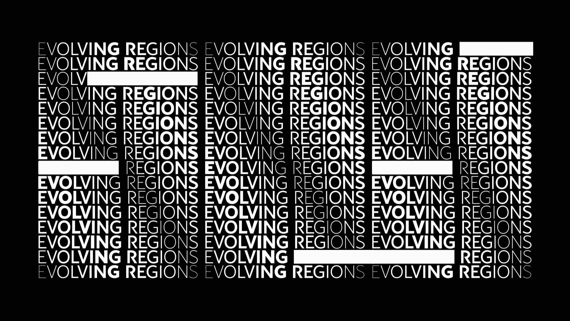 Evolving Regions -Type Wave