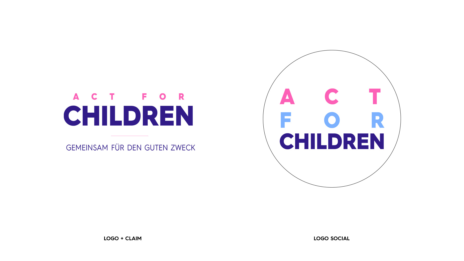 Act For Children - Logos Act For Children - Logos