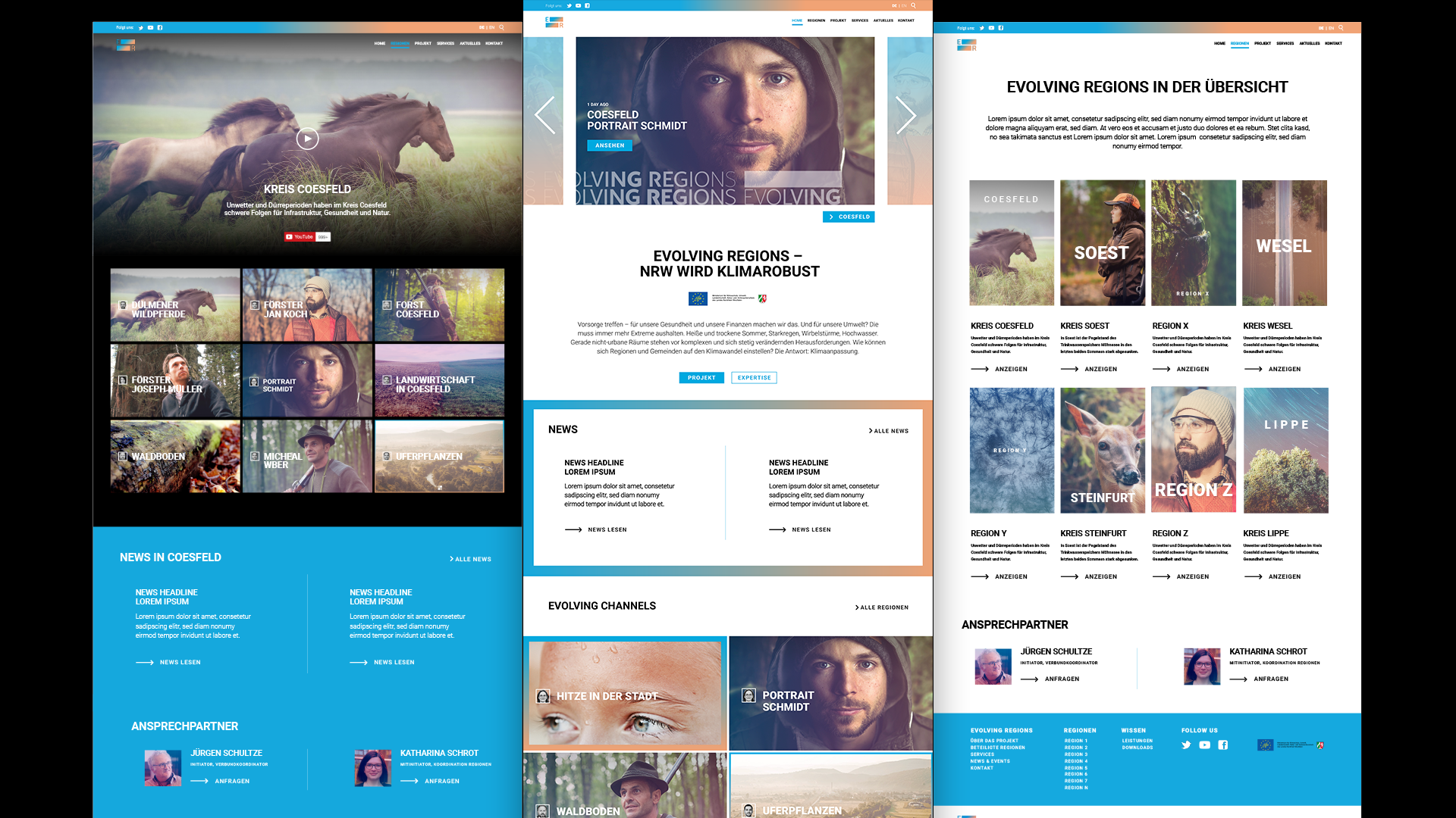 Evolving Regions - Website Design Evolving Regions - Website Design